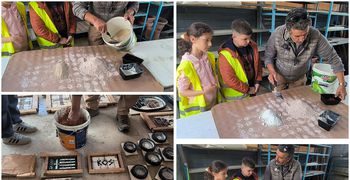 Επίσκεψη του 6ου Δημ. Σχολείου Κω στο Εργαστήρι Ψηφιδωτών 