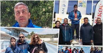Ο Κ. Χατζηδαυιδ μιλάει για τις επιτυχίες της Δέσποινας Χόνδρου που κατέκτησε 3 χρυσά μετάλλια