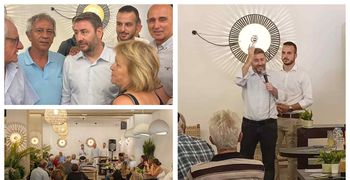 Στην Λέρο ο Πρόεδρος του ΠΑΣΟΚ Νίκος Ανδρουλάκης- Συναντήσεις με πολίτες για τα προβλήματα του νησιού