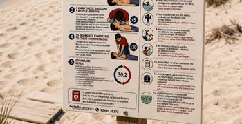 Οικολογικές, ενημερωτικές πινακίδες για τις παραλίες της Κω - Μια αξιόλογη (αφιλοκερδής) πρωτοβουλία του κ. Β. Μπαλαλή με στόχο την προστασία της ανθρώπινης ζωής