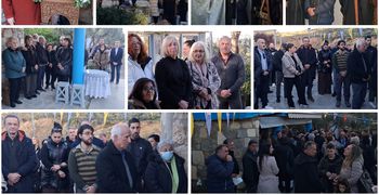 Πλήθος πιστών στον εσπερινό της εορτής του Προφήτου Ζαχαρία του Μικρού στον Αγ. Βασίλειο Κω