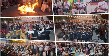 Οι φωτιές του Κλήδονα άναψαν ξανά στο Αμανιού, από τον ΑΠΕΛΛΗ, συγκεντρώνοντας πλήθος κόσμου