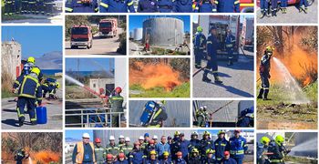 Με επιτυχία η άσκηση ετοιμότητας «Υγρό Πυρ» της Πυροσβεστικής Κω στο εργοστάσιο της ΔΕΗ