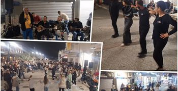 Κέφι και χορός στην Καρδάμαινα στο καθιερωμένο γλέντι για το κλείσιμο της σεζόν 