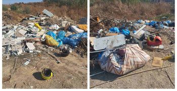 Πρόστιμα της Πυροσβεστικής για ρίψη απορριμμάτων και καυστών υλικών στο Μαστιχάρι