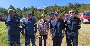 Συμμετοχή της Πολιτικής Προστασίας Δήμου Κω στην άσκηση «Δια Πυρός» στο Ιπποκράτειο Ίδρυμα