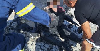 Γυναίκα εγκλωβίστηκε σε βάλτο στην Αλυκή (Τιγκάκι) και σώθηκε από την Πυροσβεστική