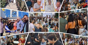 Χιλιάδες πιστοί και φέτος στη Νίσυρο για τον εορτασμό της Παναγίας Σπηλιανής