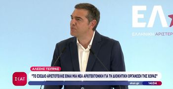 Ο Α. Τσίπρας παρουσίασε το σχέδιο “Αριστοτέλης” για την Τ.Α. - Εκλογή δημάρχων/περιφερειαρχών σε δύο γύρους με 50%+1