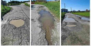 Παράπονα αναγνώστριας για τις λακκούβες στο Μαρμάρι