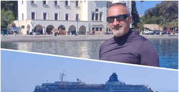 Στην Κω το κρουαζιερόπλοιο "Blue Shapphire" - Δηλώσεις του καπετάνιου