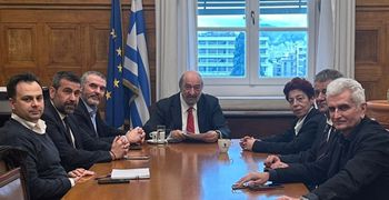 Συνάντηση του Γ. Νικητιάδη με το προεδρείο της Ομοσπονδίας Αρτοποιών Ελλάδος