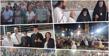 Με μεγάλη προσέλευση το πανηγύρι του Αγίου Κοσμά του Αιτωλού στο Πλατάνι 