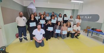 Σεμινάριο παιδιατρικής υποστήριξης της ζωής από την ΕΟΔ Κω σε εκπαιδευτικούς του παιδικού Σταθμού Αβέρωφ