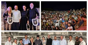 Μεγάλη προσέλευση και συγκίνηση στη θεατρική παράσταση στο Ωδείο Κω «Σέρρα – Η Ψυχή του Πόντου»