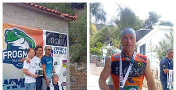 Ο Γιώργος Δούβας κατέκτησε την 2η θέση στο "Frogman swimrun"