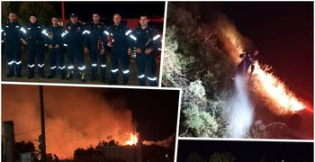 Νέα επικίνδυνη φωτιά τα ξημερώματα στο Πυλί πλησίον κατοικιών - Άμεση κινητοποίηση