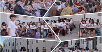 Αποχαιρετισμός με συγκίνηση από τους μαθητές της ΣΤ' τάξης του 7ου Δημοτικού Σχολείου Κω