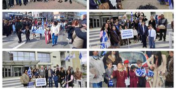 25η Μαρτίου: Ρίγη συγκίνησης στο Περιστέρι - Οι 5 μαθητές της Ψερίμου παρέλασαν στην καρδιά της Αθήνας