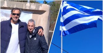 Αλλαγή της Ελληνικής σημαίας και σκέψεις για ανοιχτή έκθεση φωτογραφίας απο τον κ. Σ. Χατζηπέτρο