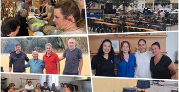 Φωτιά έχουν πάρει τα καζάνια για τα σημερινά χοιροσφάγια του ΑΠΕΛΛΗ στο Πυλί
