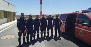 Υψηλός κίνδυνος πυρκαγιάς στην Κω - Ελικόπτερο και μία ομάδα ΕΜΟΔΕ στο νησί