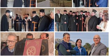 Με κατάνυξη ο εσπερινός μετακομιδής του λειψάνου του Αγ. Νικολάου στο Κάστρο Αντιμάχειας