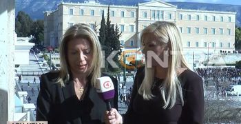 Η Μ. Καρυστιανού καταγγέλλει πως δεν την άφησαν να μιλήσει: Αισθάνθηκα ότι δεν ήθελαν και αποχώρησα από το Σύνταγμα