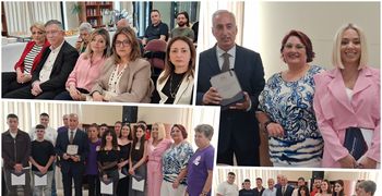 Παράδειγμα προσφοράς από τους μαθητές του Λυκείου Αντιμάχειας - Βραβεύτηκαν απο το Σ/γο Νεφροπαθων Κω
