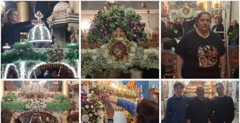 Οι στολισμοί των επιταφίων σε Αγ. Αθανάσιο Κω, Αγ. Παρασκευή και Αγ. Νικόλαο 