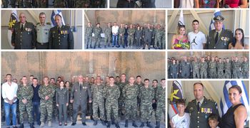 Αλλαγή Δ/σης στην 80 ΜΕΘ – Ο Αν/χης Γ. Τσαβλαρίδης παρέδωσε στον Αν/χη Γ. Παναγιωτόπουλο