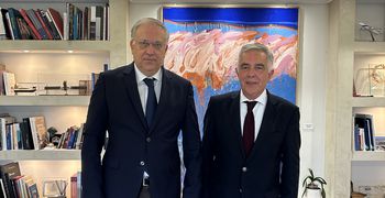 Ο Β. Υψηλάντης: με τον Υπ. Ανάπτυξης Τάκη Θεοδωρικάκο για αναπτυξιακά ζητήματα της Δωδεκανήσου