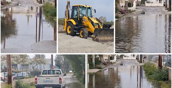 Πλημμύρισε ξανά ο δρόμος στο 2ο Γυμνάσιο Κω (Λάμπη) - Τι δήλωσε ο Πρόεδρος της ΔΕΥΑΚ Σ. Καμπουράκης