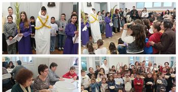 Αναπαράσταση του εθίμου του Λαζάρου από το Λύκειο Ελληνίδων Κω