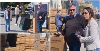 Ξεκίνησε από σήμερα η διανομή κομποστοποιητών στην Κω