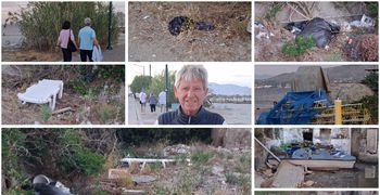 Παράπονα του κ. Ι. Κουνελάκη για την κατάσταση στην παραλία «Κρητικά»