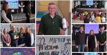 Το 2ο Δημ. Σχολείο Κω επισκέφθηκε ο Πρόεδρος και στελέχη της ΔΕΥΑΚ για την «Παγκόσμια Ημέρα Νερού»