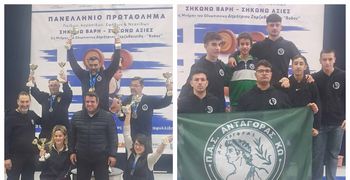 ΠΡΩΤΑΘΛΗΤΗΣ ΕΛΛΑΔΟΣ 2026 ΣΤΗΝ ΑΡΣΗ ΒΑΡΩΝ Ο ΑΝΤΑΓΟΡΑΣ ΣΕ ΠΑΙΔΕΣ ( U17) ΚΑΙ ΕΦΗΒΟΥΣ (U20)   