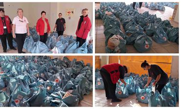 "ΔΕΜΑΤΑ ΑΓΑΠΗΣ" ΑΠΟ ΤΟΝ ΕΡΥΘΡΟ ΣΤΑΥΡΟ ΚΩ ΣΕ 220 ΟΙΚΟΓΕΝΕΙΕΣ ΣΤΟ ΝΗΣΙ