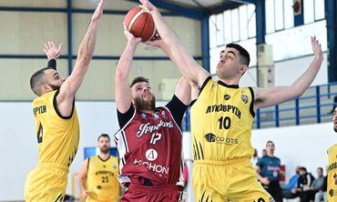 Εξαιρετική εμφάνιση και "διπλό" του Ιπποκράτη με ανατροπή απέναντι στη Λυκόβρυση