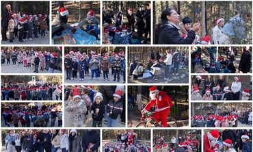 Με μουσική, τραγούδι, παιχνίδι και χορό η Χριστουγεννιάτικη γιορτή του 6ου νηπιαγωγείου Κω στο δάσος Τσουκαλαριά