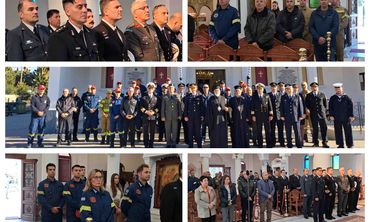 Η Πυροσβεστική Υπηρεσία Κω γιόρτασε τους προστάτες της «Άγιοι Τρείς Παίδες εν Καμίνω»