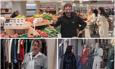 Αυξημένη η κίνηση στην τοπική αγορά την τελευταία ημέρα του χρόνου