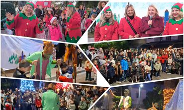 Γιορτινή ατμόσφαιρα για μικρούς και μεγάλους στην Χριστουγεννιάτικη εκδήλωση των Lions Κω στην Πλ. Ανταγόρα