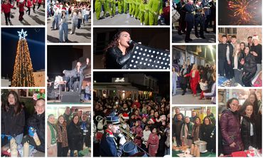 Σε εορταστικούς ρυθμούς η Κέφαλος - Άναψε το Χριστουγεννιάτικο δέντρο με συναυλία της Μαρίας Αναματερού