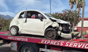 Τροχαίο ατύχημα στην Κέφαλο – Συγκρούστηκαν  2 αυτοκίνητα