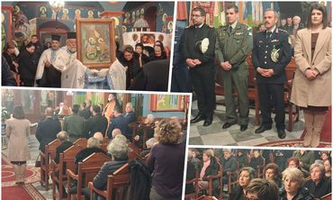 Με μεγαλοπρέπεια ο Αρχιερατικός Εσπερινός στον Ι.Ν. Ευαγγελίστριας Ασφενδιού