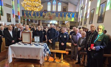Οι πιστοί τιμούν τον Άγιο Αρτέμιο, Προστάτη της Αστυνομίας και των Αστυνομικών της Βικτώριας (Victoria Hellenic Police Association - VHPA)