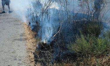 Συμβαίνει τώρα: Φωτιά σε Μαρμάρι και Καρδάμαινα