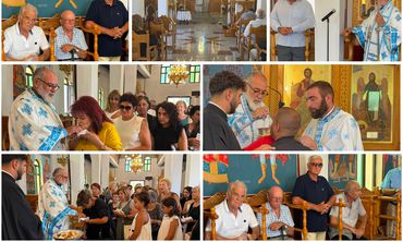 Κυριακή Ι’ Ματθαίου, Μετά την Εορτή της Μεταμορφώσεως του Σωτήρος, με τον Σεβασμιώτατο κ. Ναθαναήλ στον ΙΝ Αγίων Πάντων Κω